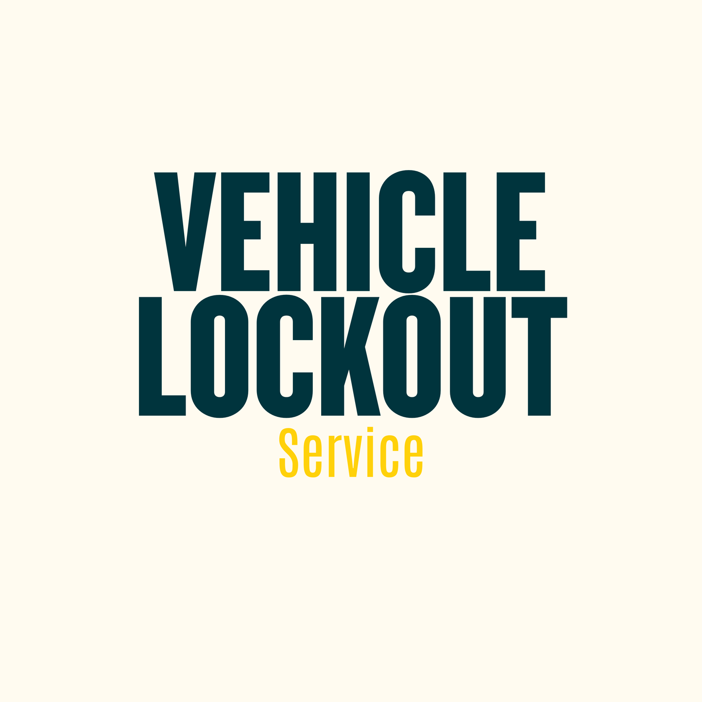 🔑 Vehicle Lockout Service